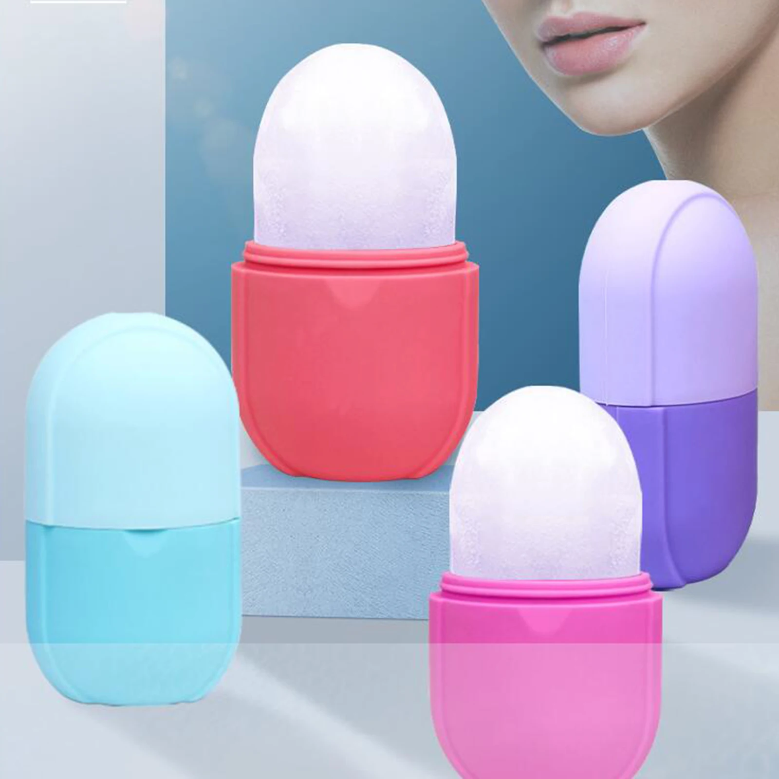 

2Pcs Reusable Icing Cooling Ice Massage Cups Cold Massage Roller Tool Cold Therapy for Men Women Body Muscles Pain Inflammation