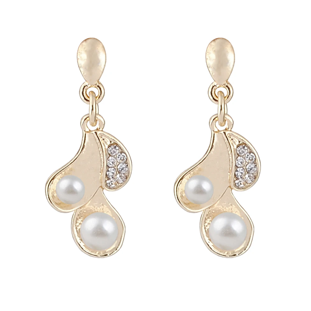 

Pearl Dangle Earrings For Women Brincos Geometric Drop Earring