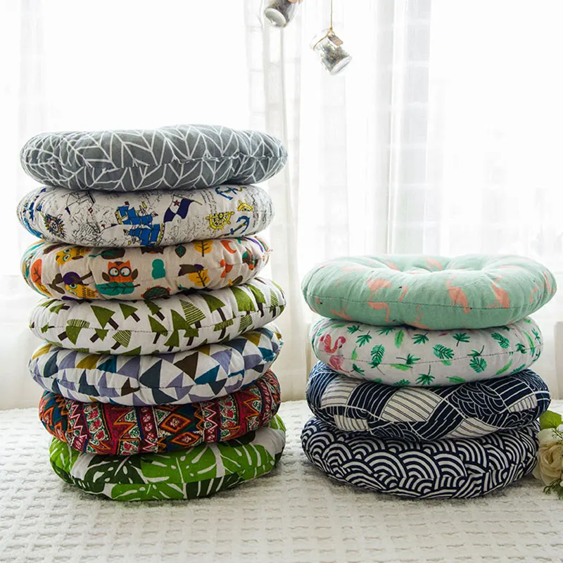 Круглая подушка 40*40 см Ортопедическая татами круговое украшение для сиденья