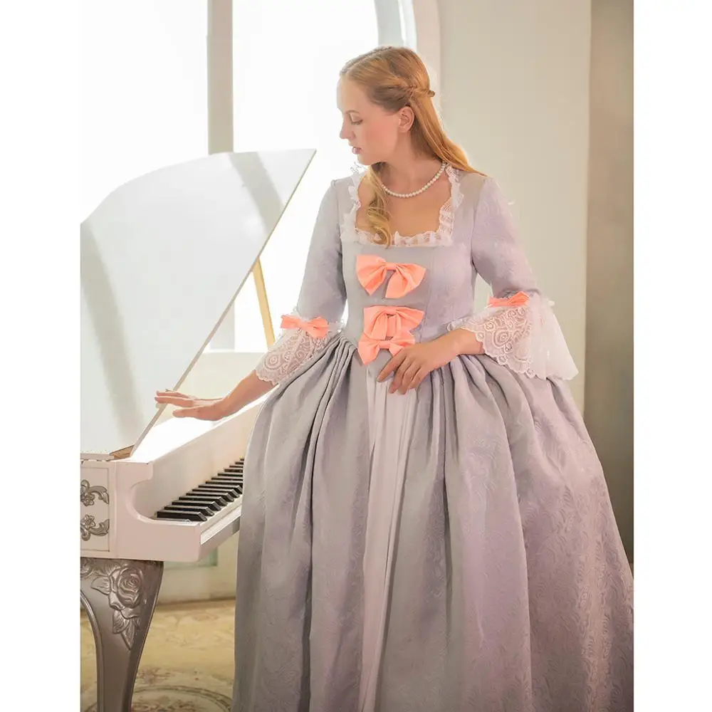 Cosplaydiy 18-й век вечерние платья Мария-антоинетт рококо костюм платье колониальные