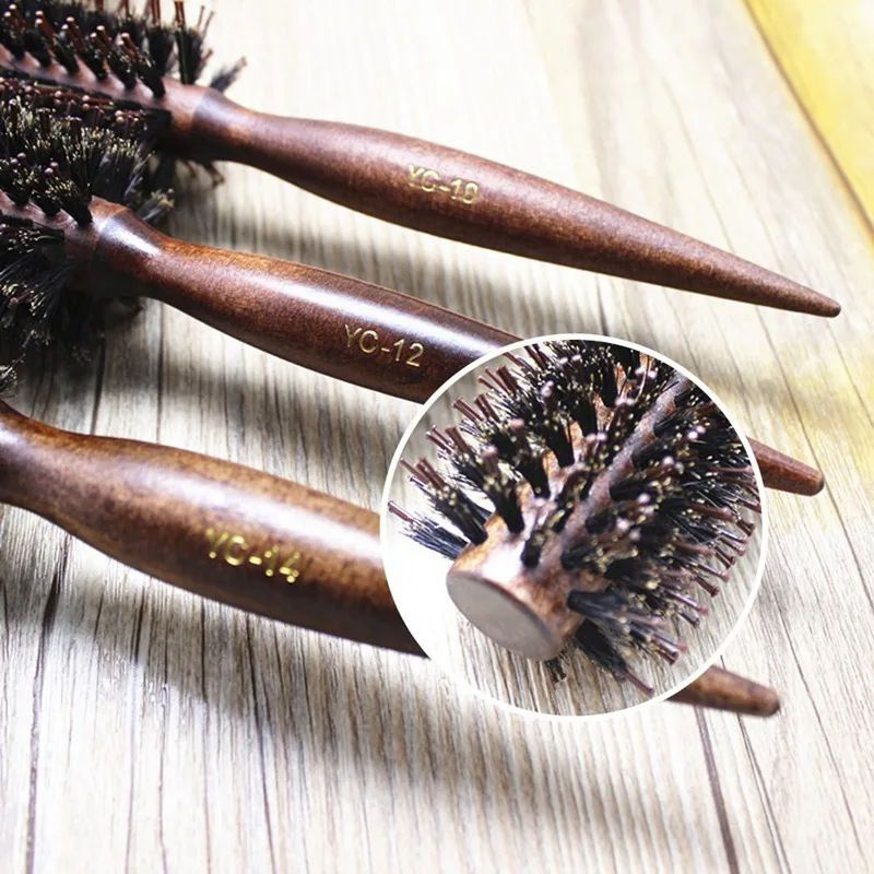 1 шт. Антистатическая щётка для завивки волос с алюминиевой трубкой | Красота и