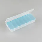 Дорожный Чехол для таблеток, 1 шт., портативный контейнер для лекарств на 7 дней, органайзер для хранения таблеток, цветной чехол