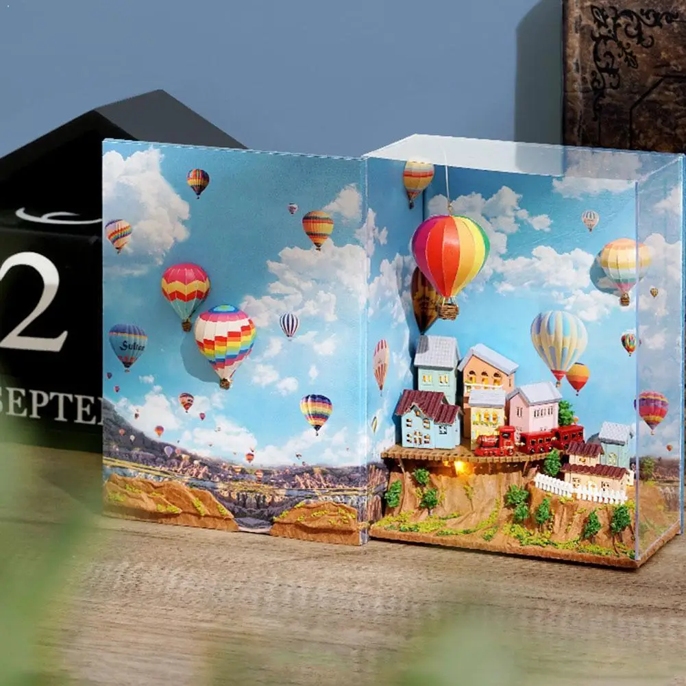 Миниатюрный Кукольный домик сделай сам нук деревянные игрушки для детей набор