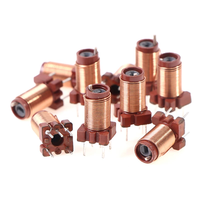 

10pcs 26T 2.1uh-6.3uH Adjustable Precision High Frequency Ferrite Core Inductor