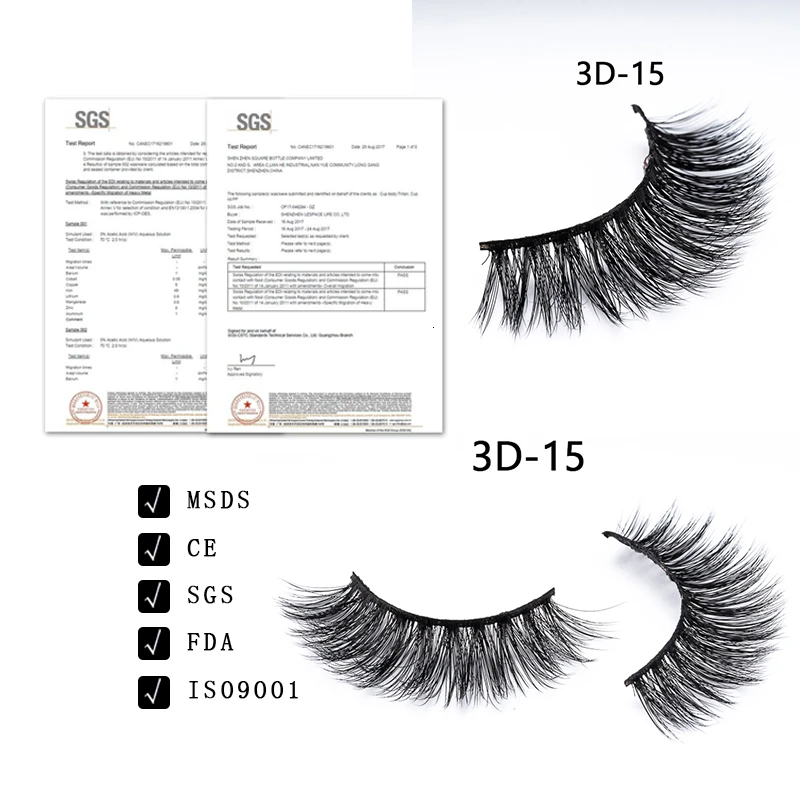 DORADOSUN накладные ресницы 5 пар в полоску 3D искусственная норка натуральный длинный