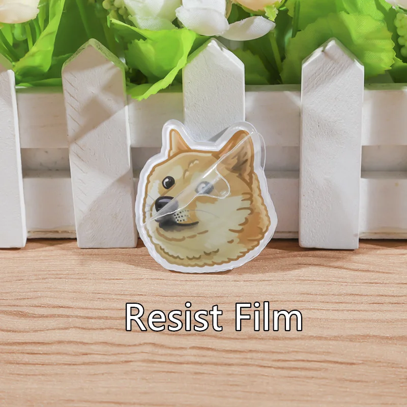 FFFPIN Smile Dog брошь значки с животными Экспресс нагрудник мультфильм Pin монета Япония