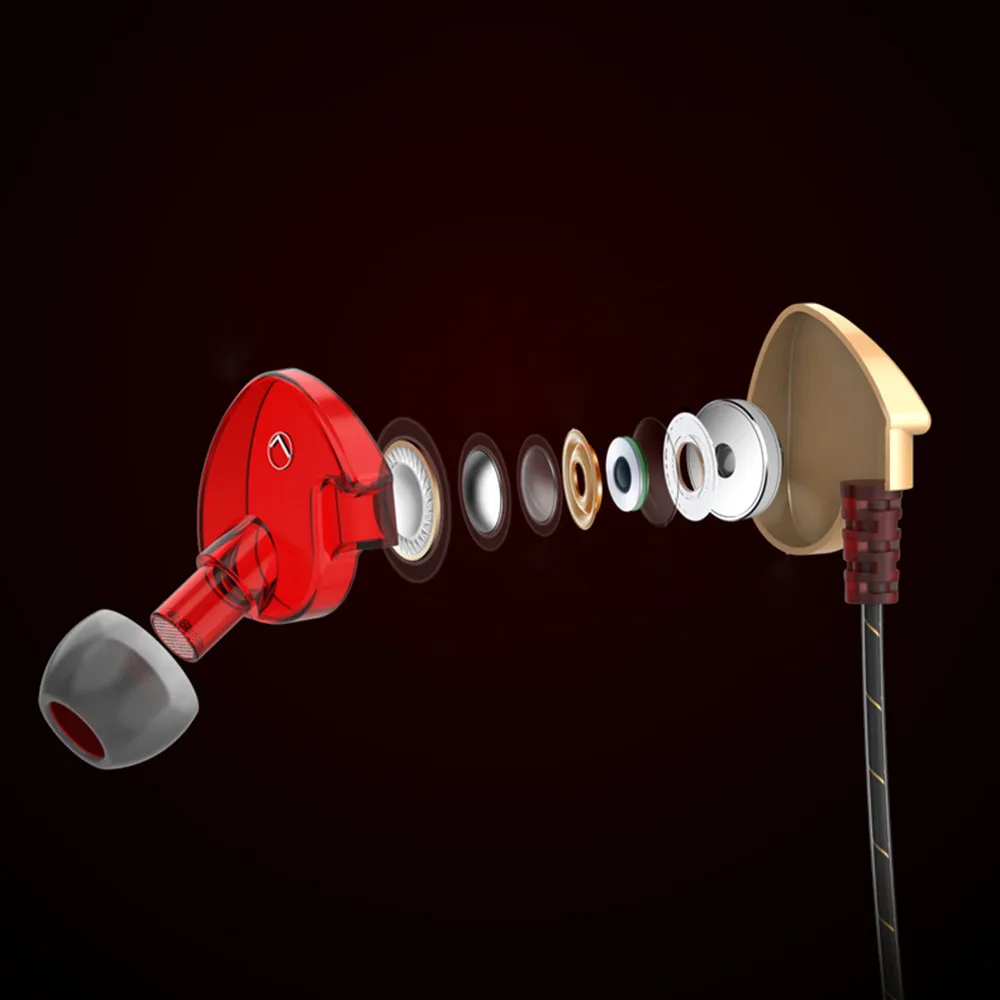 Лидер продаж 2018 новые наушники HIFI QKZ CK7 наушники-вкладыши стерео гоночная