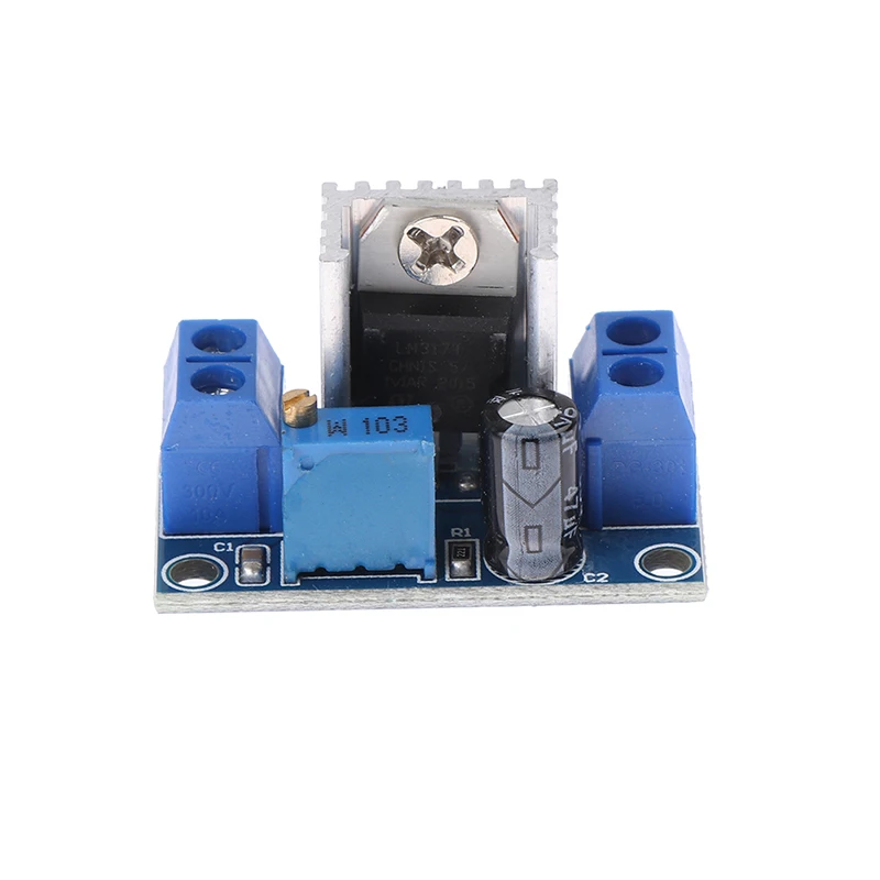 LM317 DC преобразователь понижающий модуль печатной платы линейный