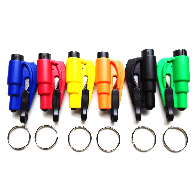 

Portable Keychain Mini Safety Hammer Window Glass Breaker Life-Saving Escape Rescue Hand Tool