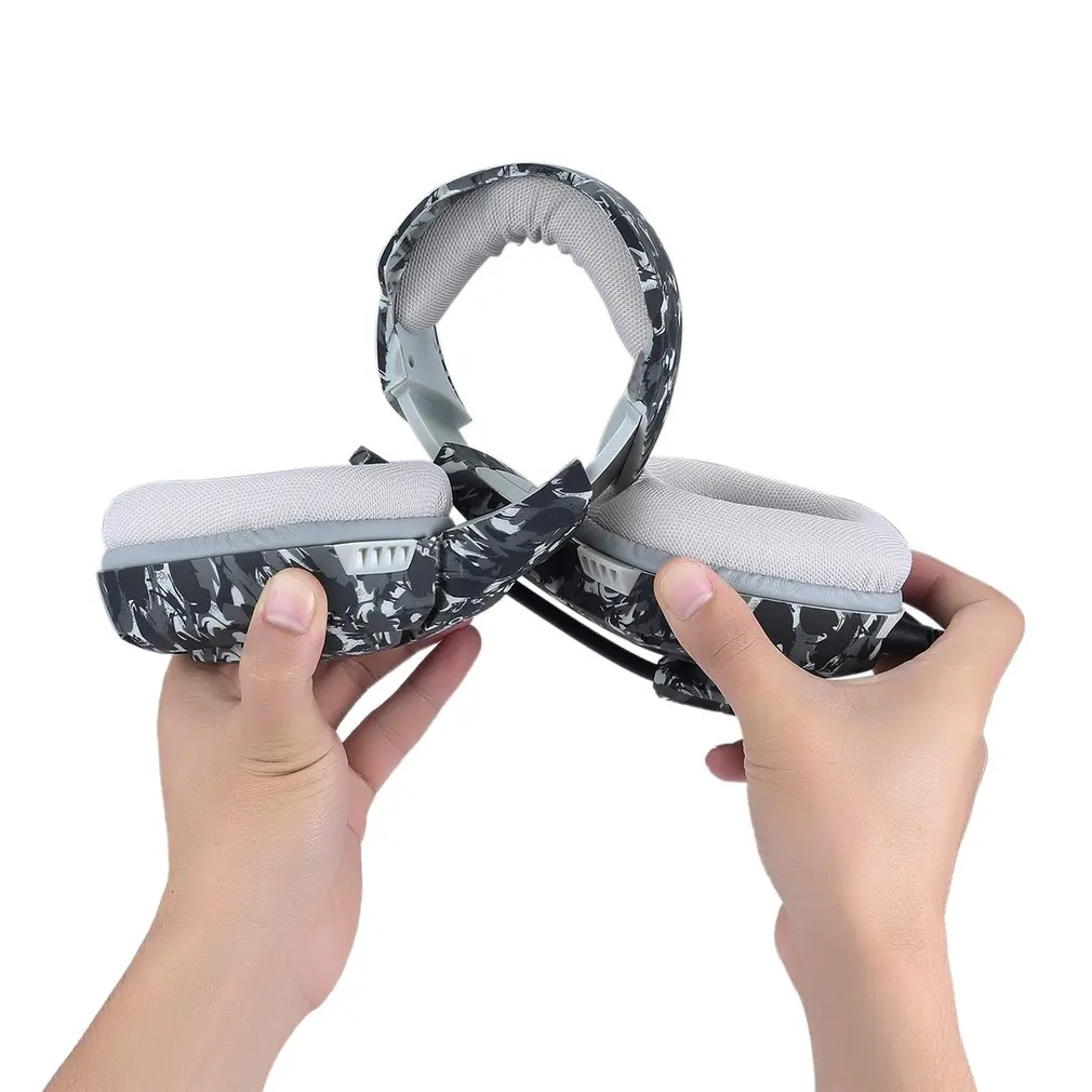 Игровая гарнитура для ПК ноутбука PS4 Xbox one проводные наушники с микрофоном бас