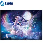 Алмазная живопись сделай сам, луна, фантазийный ангел, полная квадратнаякруглая Алмазная вышивка 5D, распродажа алмазных картин, домашний декор, подарок