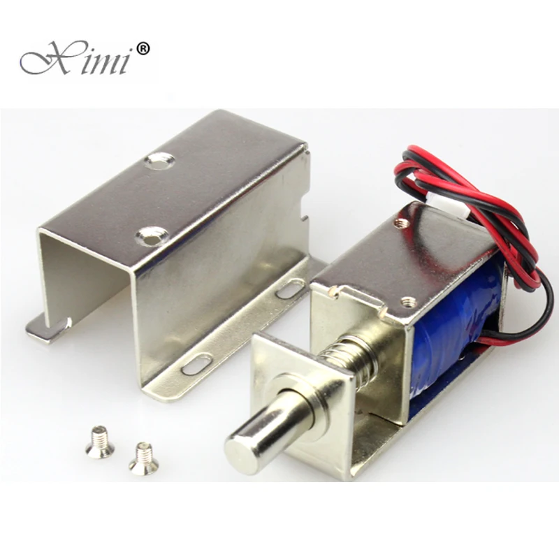 Round Cabinet Lock Small Electric Control 12V Mini Electromechanical Drawer | Безопасность и защита