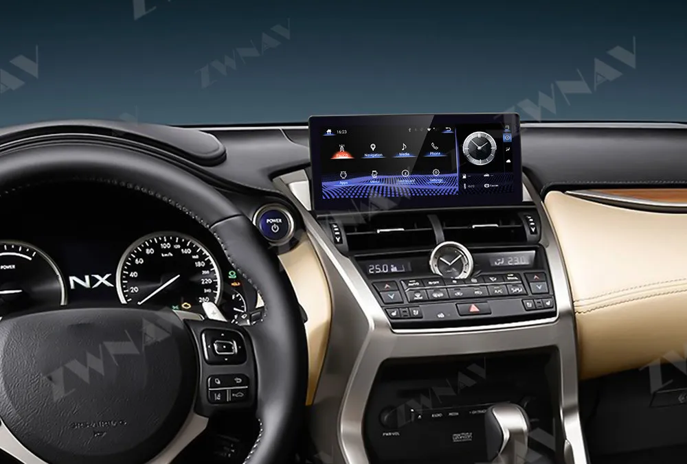 Для Lexus UX 200 250h 2019 Автомобильный мультимедийный плеер Android 9 4 + 64 ГБ аудио Радио
