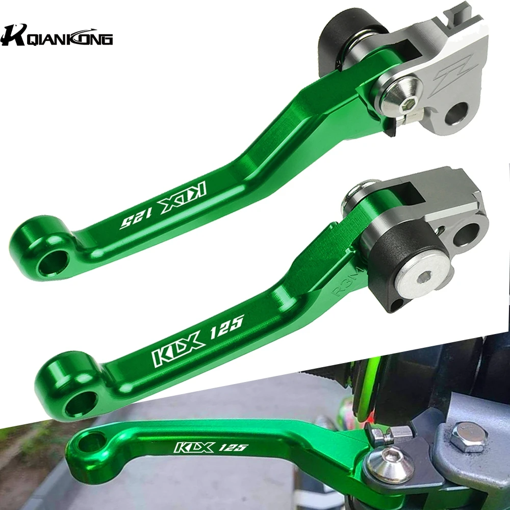Dirt bike тормоза для Kawasaki KLX125 D TRACKER125 2010 2016 2011 2012 2013 2014 2015 мотоцикла CNC рычаги