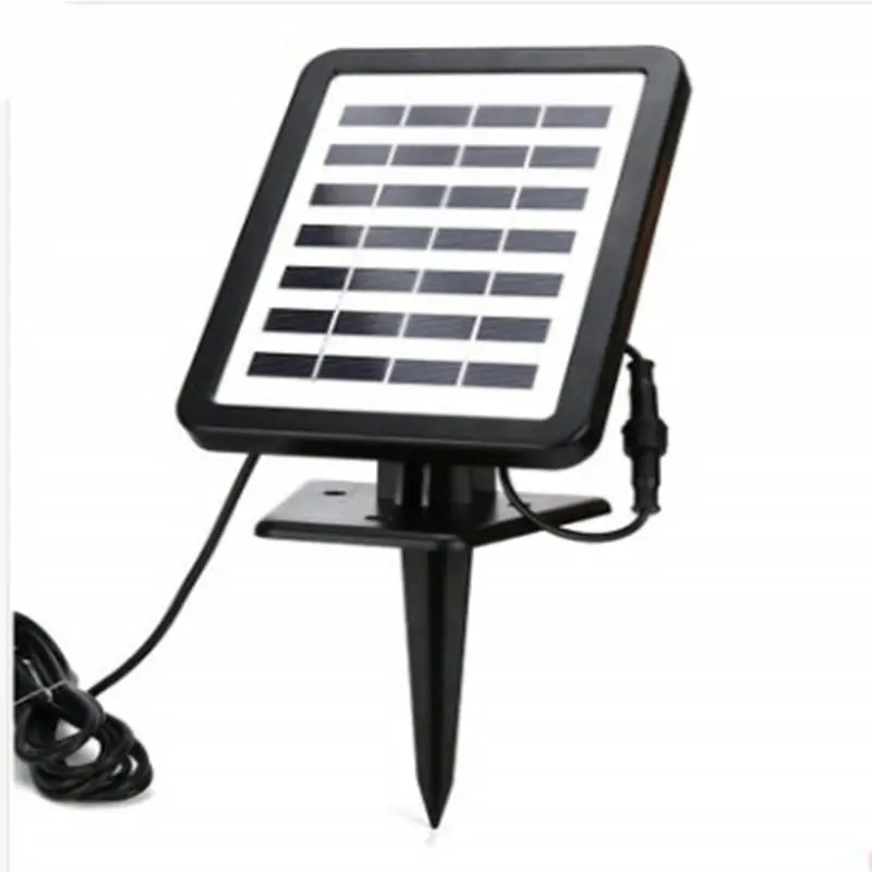 Водяной насос на солнечной энергии со светодиодный светильник кой садовый