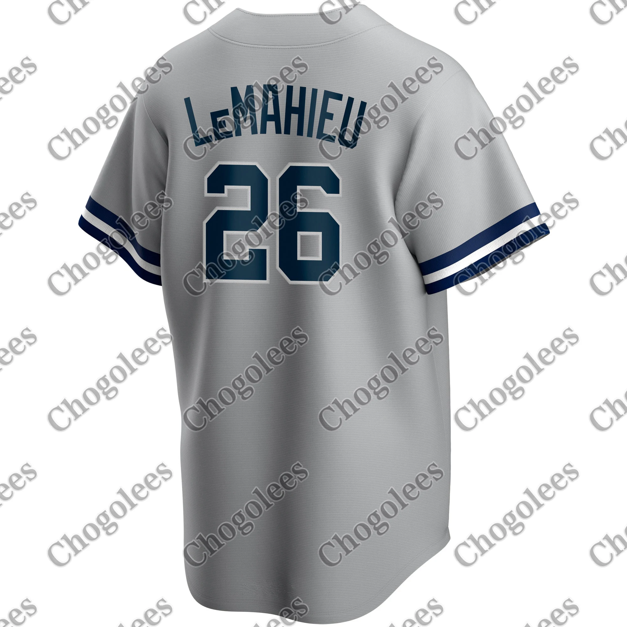 

Baseball Jersey DJ LeMahieu New York Road 2020 Player Jersey - Gray