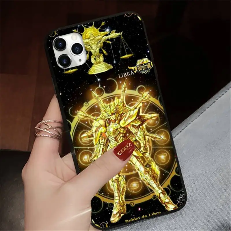 

saint seiya anime Phone Case for iPhone 11 12 pro XS MAX 8 7 6 6S Plus X 5S SE 2020 XR mini