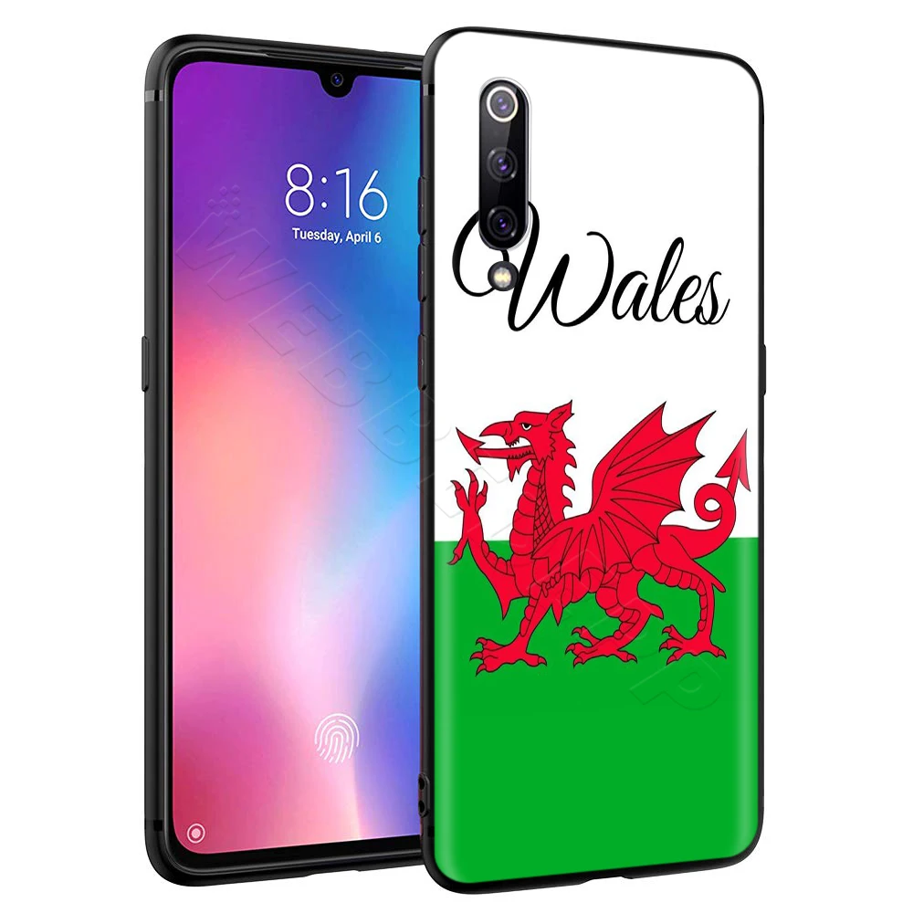 Чехол в стиле ретро с валлийским флагом дракона для Xiaomi Redmi Note 8 MI 3 6 9 A1 A2 A3 8A 6X 9T CC9