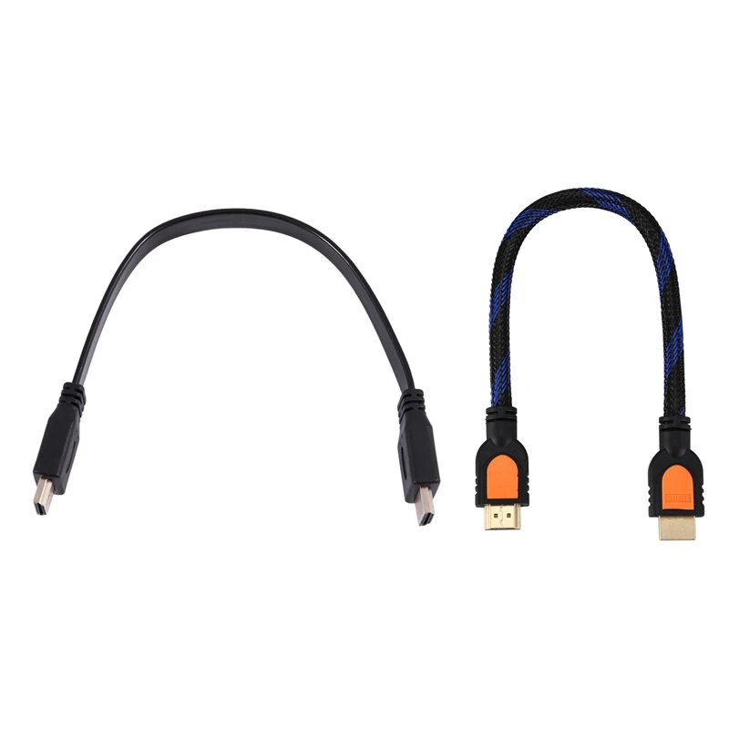 Ethernet HDMI штекер к М/М адаптер кабель 30 см 12 дюймов для ТВ компьютера & 0 3 м 1 4 В