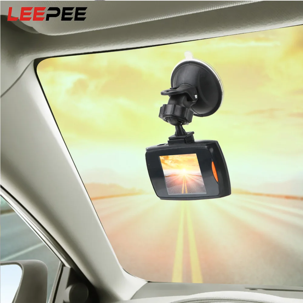 Автомобильный видеорегистратор LEEPEE 2 7 дюйма HD 2600 Вт 6 шт. инфракрасных