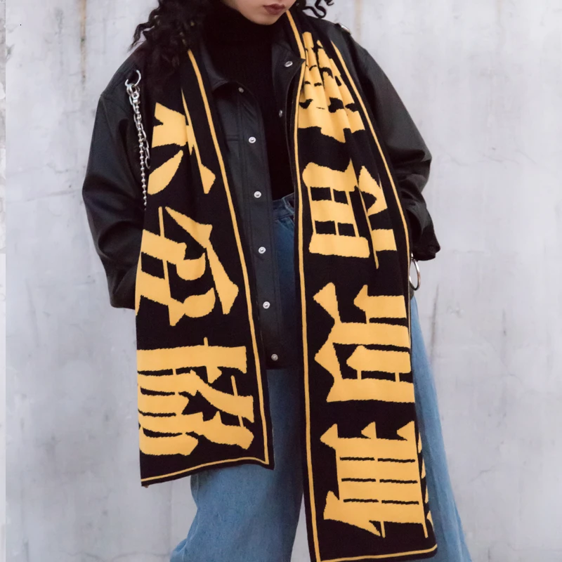 Harajuku китайские для вязания шарф женский длинный мягкий широкий теплый |