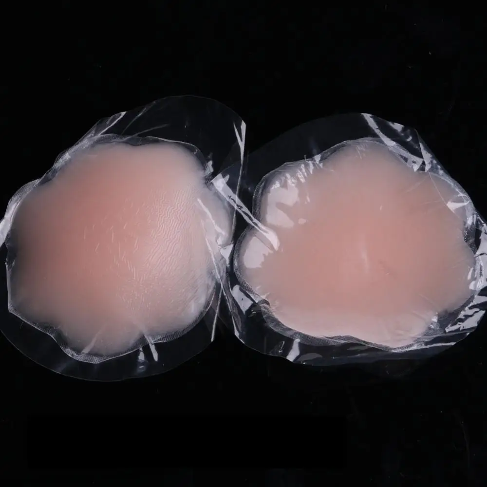 

New Fashion Reusable Self-Adhesive Silicone Breast Nipple Cover Bra Pasties Pad