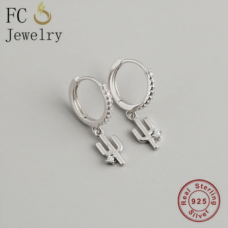 

Серьги-кольца женские из серебра 100% пробы с микс циркония