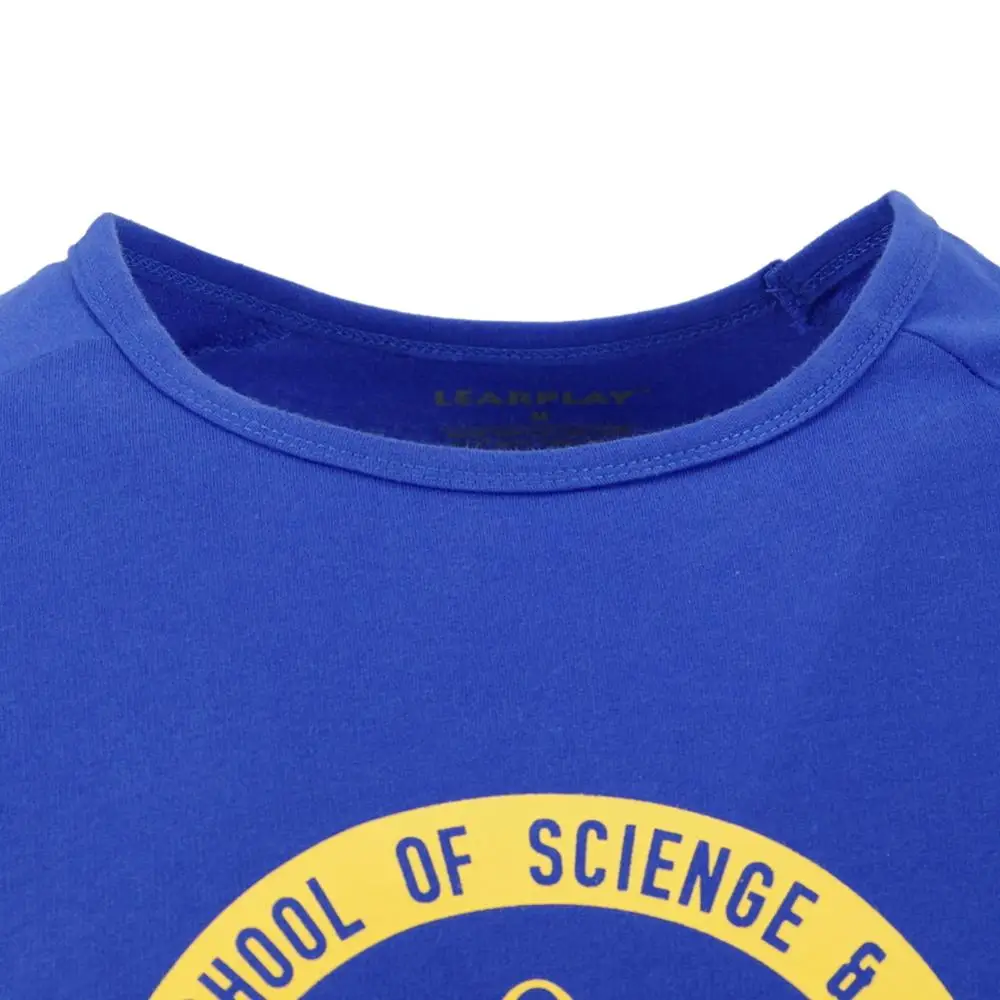 

Cosdaddy Peter Parker Blue Long Sleeve T-shirt School Uniform Tops Cosplay Costume Men Autumn Spring Tee