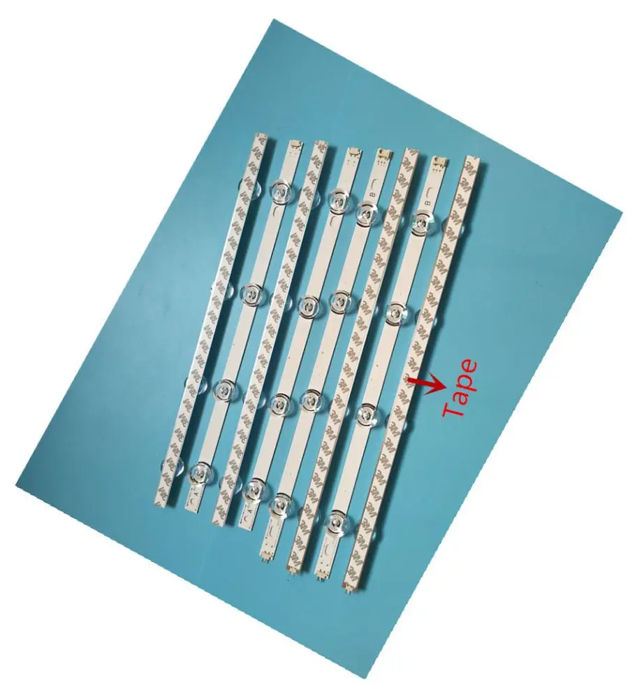 Новинка 100% 8 шт./комплект светодиодный ных лент для L G 42 TV 42LB580B ZM 42LX330C мкА 42LX530S 42LF5800
