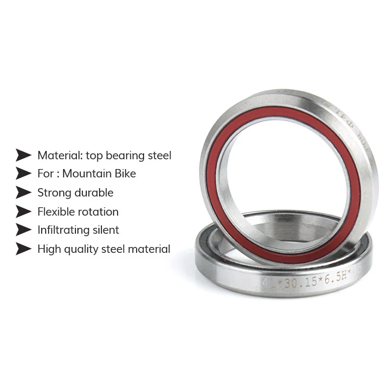 

Durable Bicycle General Headset Bearing MTB Bike Repair Bearing For 28.6/44/30mm Mountain Bike Steel Bearing 41/41.8/47/49/52mm