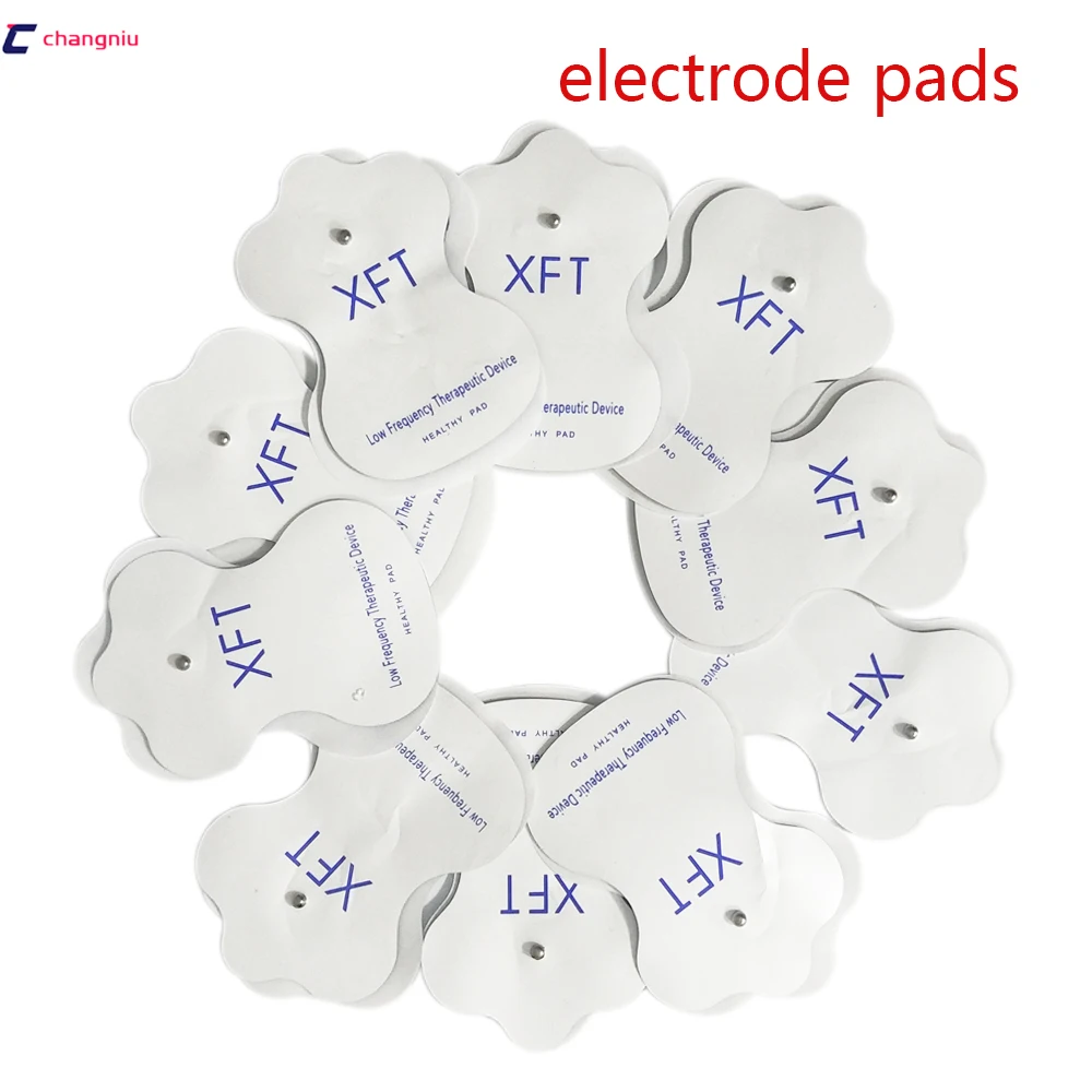 Сменные электродные массажеры для акупунктуры 30 шт./компл. подушечки массажера
