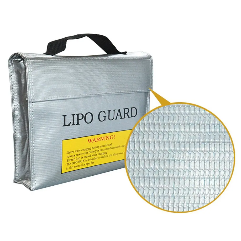 

NEW Portable Lithium Battery Guard Bag Fireproof Explosion-proof Bag RC Lipo Battery Safe Bag Guard Charge Protecting Bag