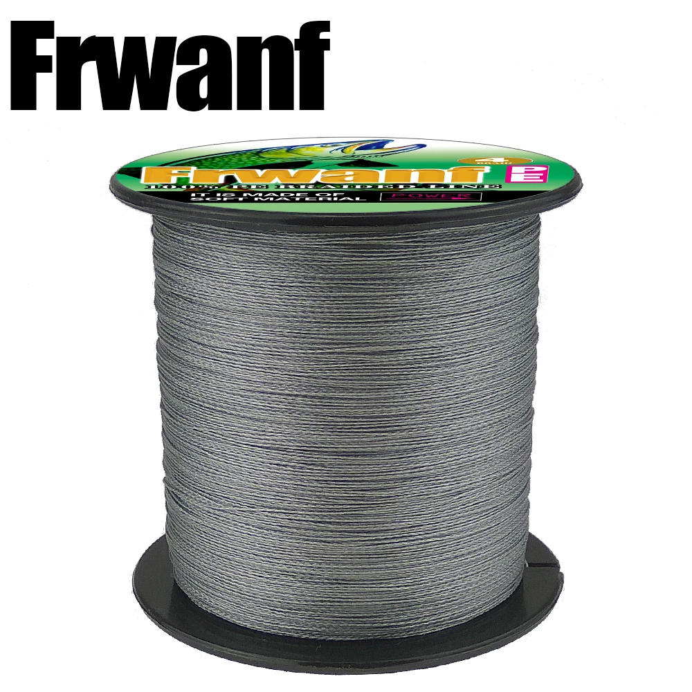 Frwanf 4 нити супер сильная японская красная ПЭ плетеная леска многонитевая 300 м 330