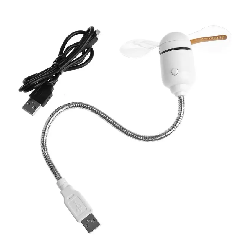 USB LED Light Flexible Fan Cooling DIY Program Editable Message For PC Laptop | Бытовая техника
