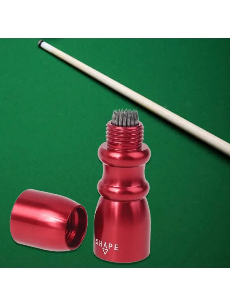 

3 in 1 Drum Snooker Pool Cue Tip Tool Shaper Scuffer Aerator Billiards Stick