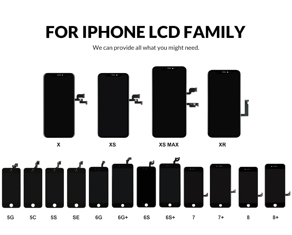 Премиум ESR для iPhone 5S, SE 6S Plus ЖК-экран Tianma Замена с сенсорным экраном для iPhone 7 8 Plus дисплей черный