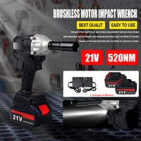 cordless electric impact wrench 12 driver drill 520nm lithium ion 2 battery 3 in 1 brushless electric hammer drill screwdriver