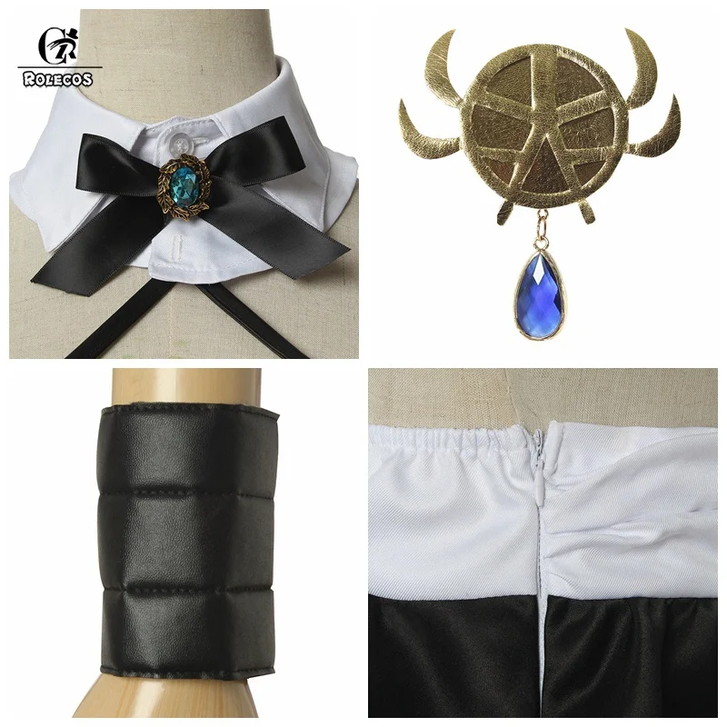ROLECOS FGO Shuten douji Косплей Shuten-douji горничная Платье костюм для игры сексуальный