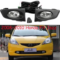 car bumper headlight for Honda Fit fog light 2008~2010y halogen bulb 4300K Wire of hanress Headlamp for Fit jazz fog lamp