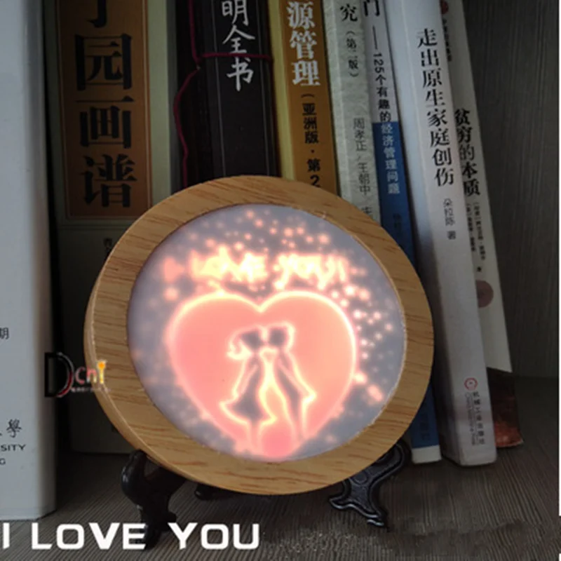 Светодиодный светильник основа из цельной древесины вина каботажное судно дома