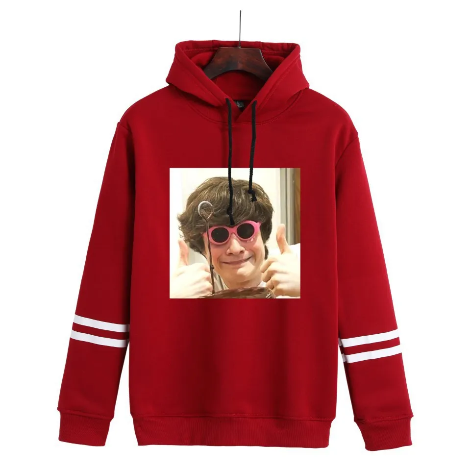 Толстовка Карла Якобса унисекс модный Свитшот оверсайз в стиле кэжуал с надписью