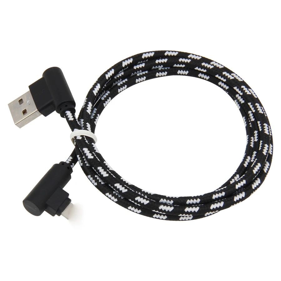 

8 Pin Cord 90 Degree USB Cable for IPhone 5 6 6s 7 Charging Cables for IPad Charger Mobile Phone Data Cords 100pcs