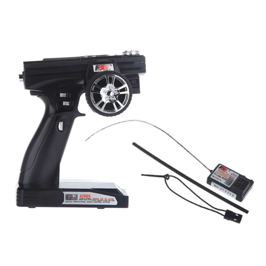 

2.4Ghz 3CH FS-GT3B Radio Transmitter Receiver for RC Car Boat Vehicles