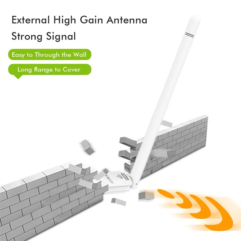 Wi Fi адаптер EDUP 150 Мбит/с 802 11 a/b/g/n|Сетевые карты| |