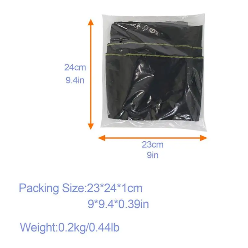 

Heavy Duty Utility Tool Waist Apron 12 Pockets, Reinforced Edges Nail Apron Work Wrap By Adjustable Waterproof Tool Belt