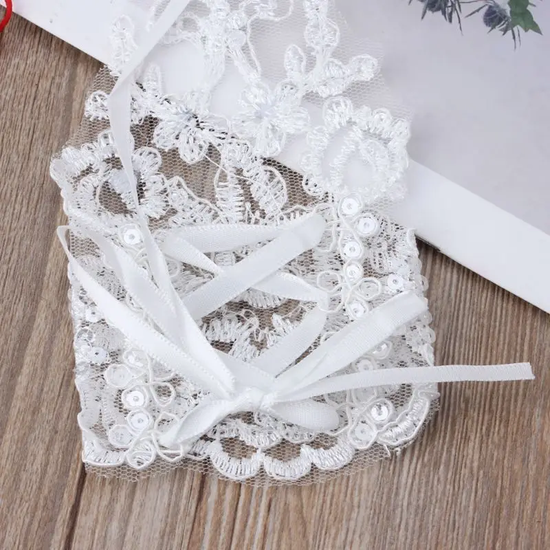 Перчатки для девочек перчатки принцессы свадебное платье костюм аксессуары