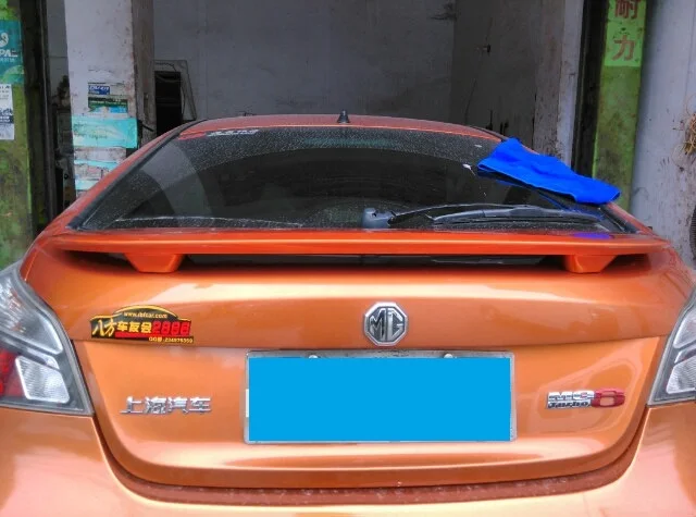 

RQXR ABS tail wing rear spoiler lip for MG 6 MG6 unpainted sport version