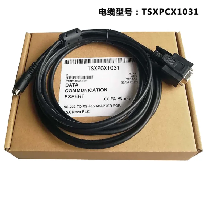 Кабель для программирования ПЛК 232 последовательный порт 9 лунок круглый носок 8