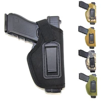 tactical universal gun holster for glock 17 19 beretta m9 taurus g2c pistol holster waist hidden concealed carry gun case