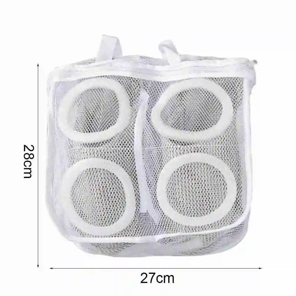 

Shoe Wash Storage Net Bag Washing Machine Special Care Househol Anti-deformation Shoes Cleaning Laundry Mesh Bags Can Be Hung